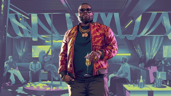 Boobie Ike, official GTA VI artwork