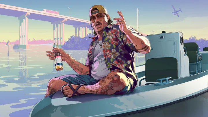 Cal Hampton, official GTA VI artwork