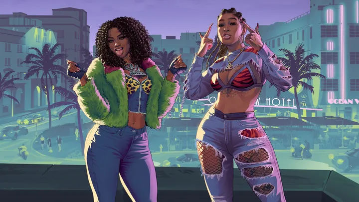 Real Dimez, official GTA VI artwork